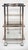 Metal Italian Modern Drinks Cart or Bar Trolley of Chrome and Brass For Sale - Image 7 of 15