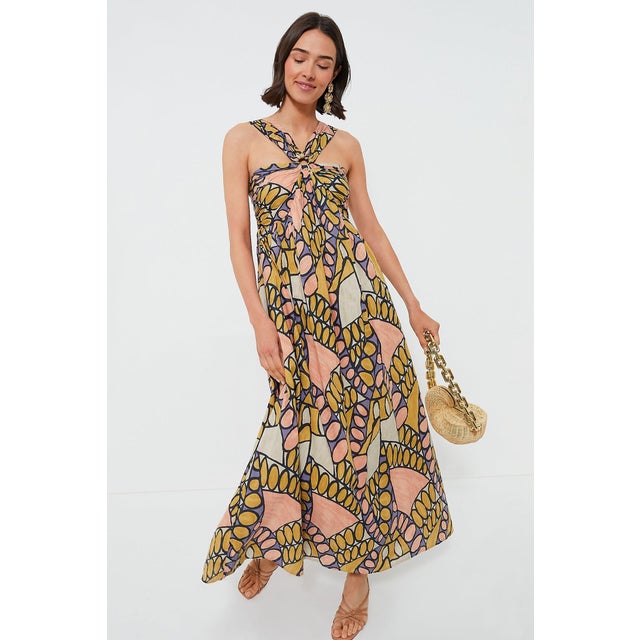 Wood 2026 Summer Poolside Natural the Anna Conch Shell Wicker Shoulder Bag Gold Chain For Sale - Image 7 of 11