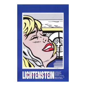 1995 Roy Lichtenstein 'Shipboard Girl' Pop Art Multicolor USA Offset Lithograph