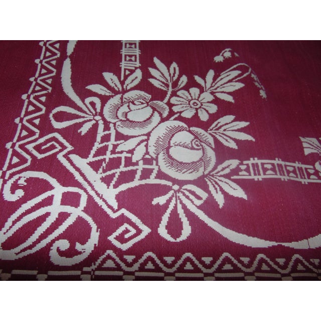 Textile Pre-War Tablecloth, 1930s For Sale - Image 7 of 9