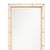 Style and function meet in one with the Plaza Dressing Room Mirror. Ideal for small spaces, this mirror has a tall,...