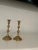 Vintage Brass Candlesticks- a Pair For Sale - Image 4 of 6