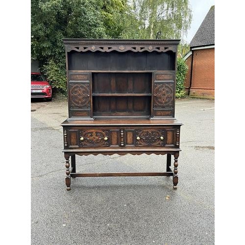 Oak Dresser by Denby & Spinks of Leeds, 1930s For Sale - Image 3 of 8