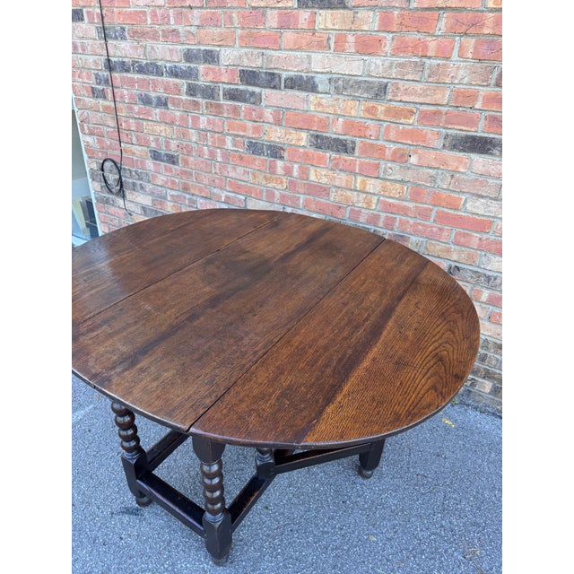 19th Century English Gateleg Table For Sale - Image 9 of 14