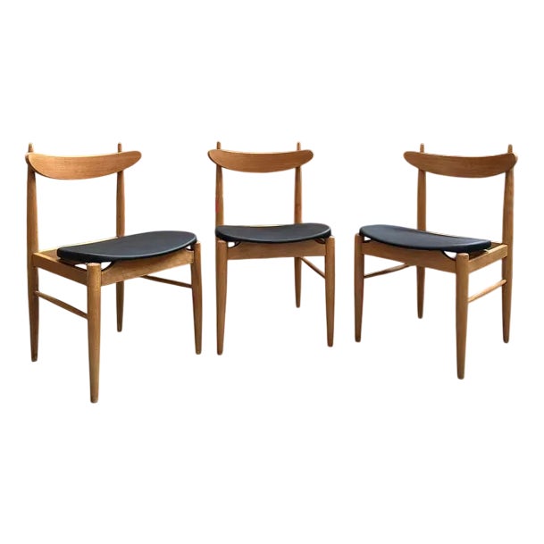 Scandinavian Chairs, 1960s, Set of 3 For Sale