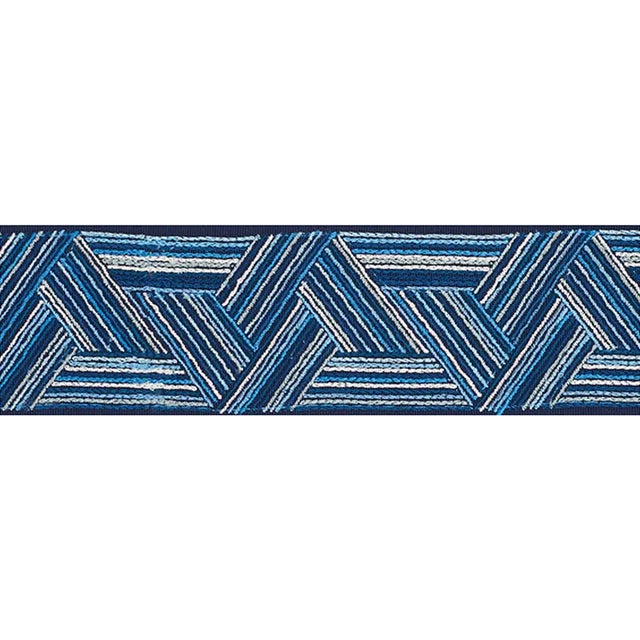 Sample - Schumacher Inara Tape in Blues For Sale