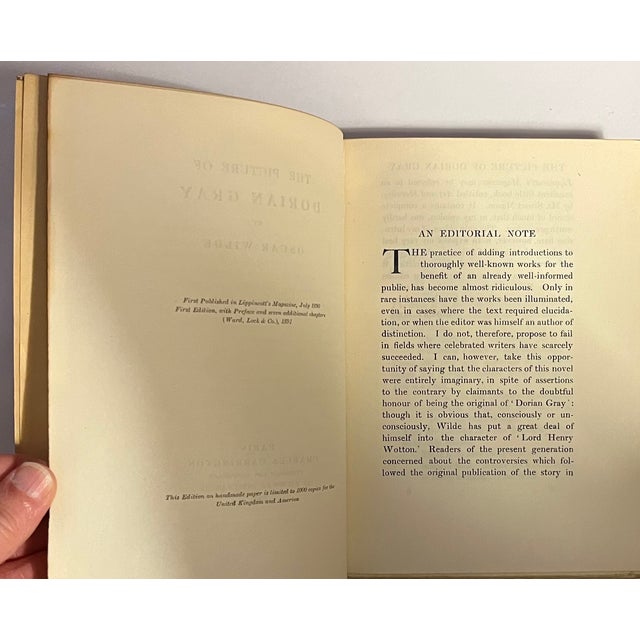 Fine Red Leather Binding - The Picture of Dorian Gray - Gothic and Philosophical Novel by Oscar Wilde 1908 For Sale - Image 12 of 14