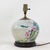 Early 20th Century Vintage Famille Rose Porcelain Vase Lamp With Pink Lotus Blossom and Water Lily Motif For Sale - Image 5 of 14