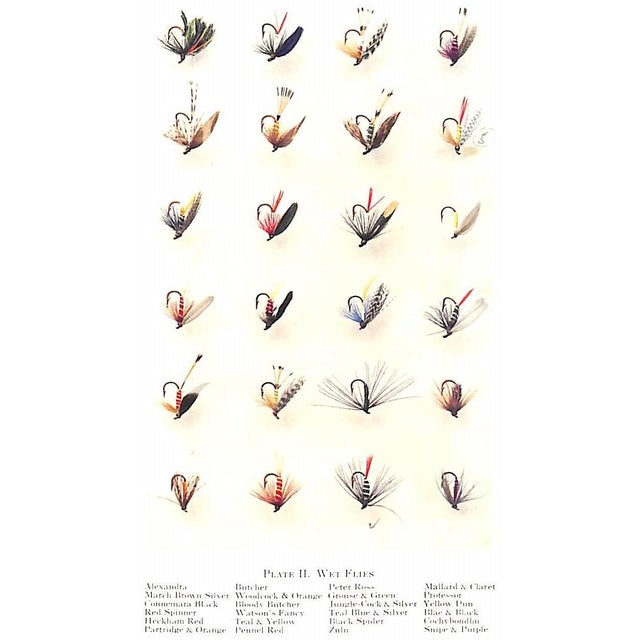 "Fly-Dressing With Five Hundred and Fifteen Patterns of Standard Trout and Grayling Flies" 1932 Bernard, J. For Sale - Image 4 of 7