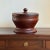 Mid-Century Modern Vintage Scandinavian Modern Turned Wood Treen Pedestal Bowl For Sale - Image 3 of 9