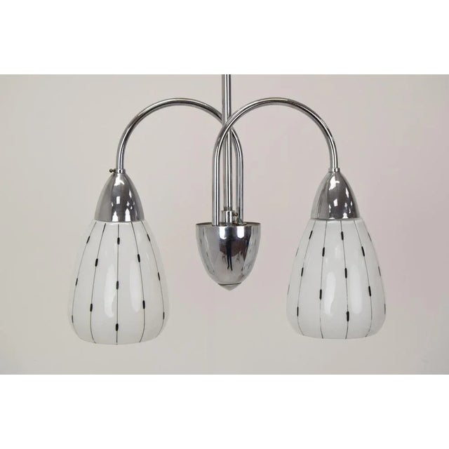 Mid-Century Chandelier, 1960s For Sale - Image 6 of 14