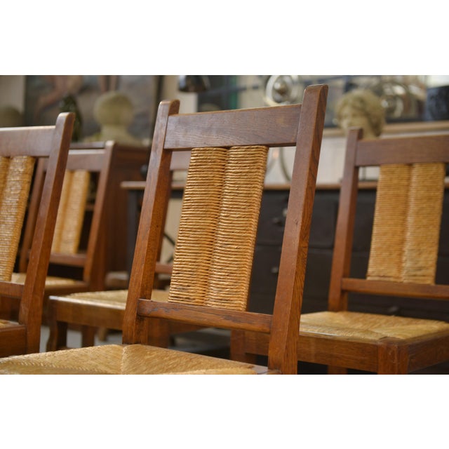 Vintage Brutalist Chairs, 1950s, Set of 6 For Sale - Image 10 of 14