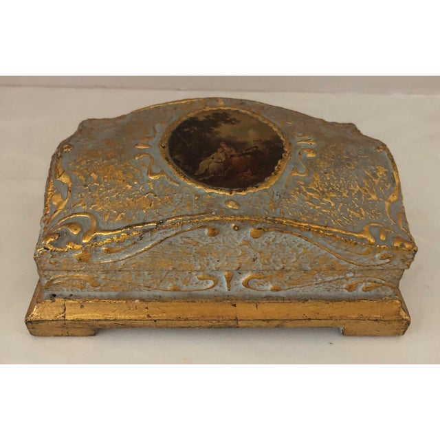Vintage Hollywood Regency Florentine Box For Sale In Detroit - Image 6 of 8