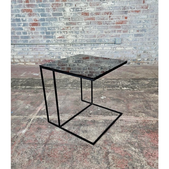 Minotti - Black Glass Tavolino - Cube Coffee Table For Sale - Image 11 of 11