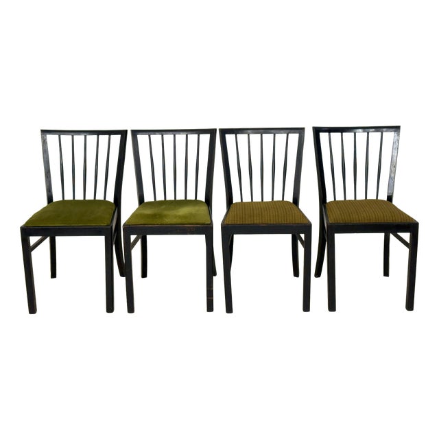 Vintage Chairs, 1960s, Set of 4 For Sale