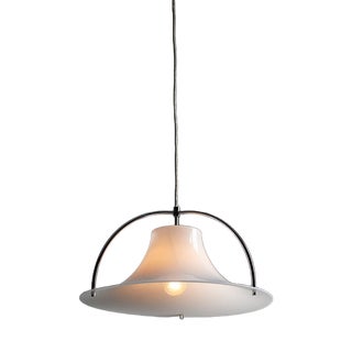 Single Pendant Light by Jo Hammerborg for Fog & Mørup, Denmark, 1970s For Sale