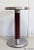 Small Circular Brushed Stainless Steel Pedestal Table, 1920s For Sale - Image 17 of 18