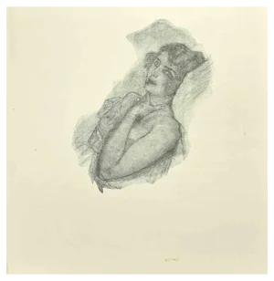 After Jean Paul Sauget, Woman, Lithograph, 1921