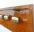 1960s Wall-Mounted Coat Rack with Glass Shelf and Brass Accessories, 1960s For Sale - Image 5 of 13