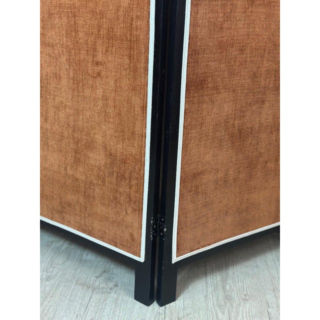 Vintage Reupholstered Screen, 1920s For Sale - Image 4 of 18