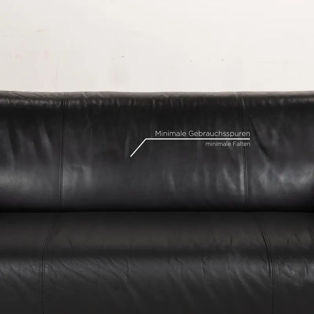 322 Leather 2-Seater Sofa from Rolf Benz For Sale - Image 5 of 11