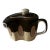 Vintage Hand-Painted Postmodern Ceramic Teapot by Herman Dodge & Son For Sale
