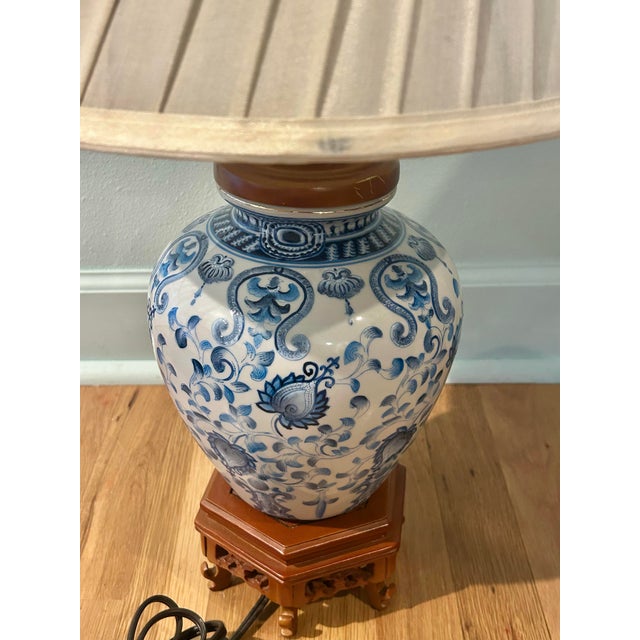 It was the base of this lamp that first caught the eye. The carved “wood” base is 3.35” high and hexagonal. The wood parts...