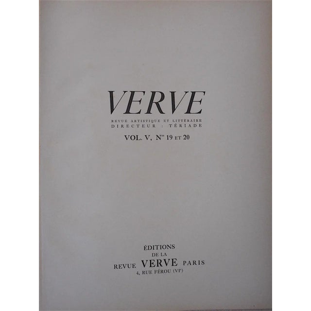 This Picasso (Spain, France1881-1973) lithograph (offset) depicts one of Pablo Picasso's iconic abstracted images. This is...