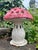 Vintage Cast Iron Mushroom Candle Garden Lantern For Sale - Image 9 of 9