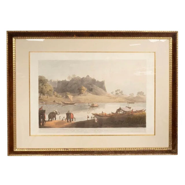 Grand Tour Henry Salt, Engravings of Pagoda at Ramisseran, Ruins of the Port - Set of 2 For Sale - Image 3 of 12