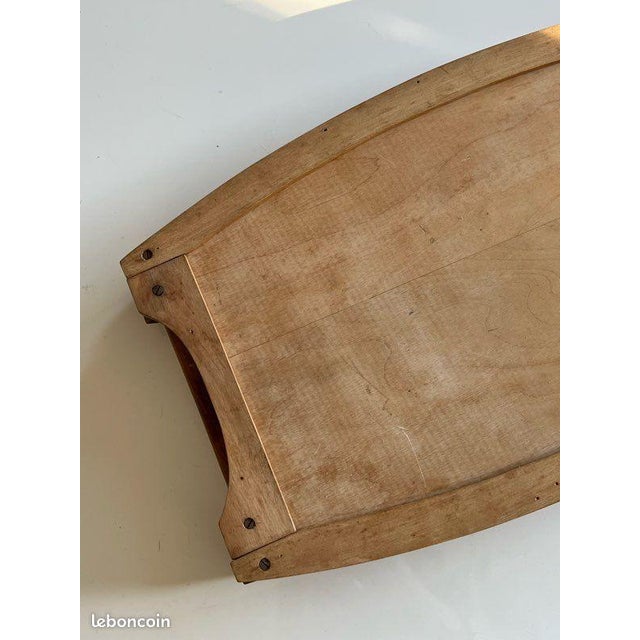 Vintage Art Deco Wooden Marquetry Tray, 1930s For Sale - Image 9 of 12