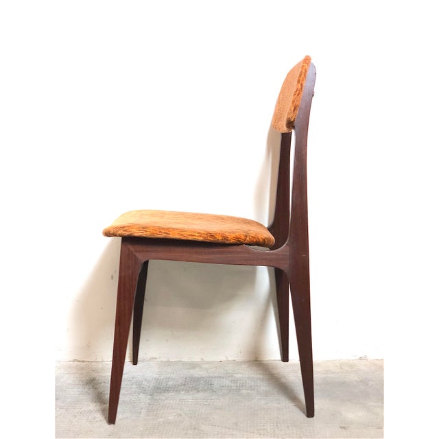Vintage Italian Teak Chairs, 1960s, Set of 4 For Sale - Image 10 of 18