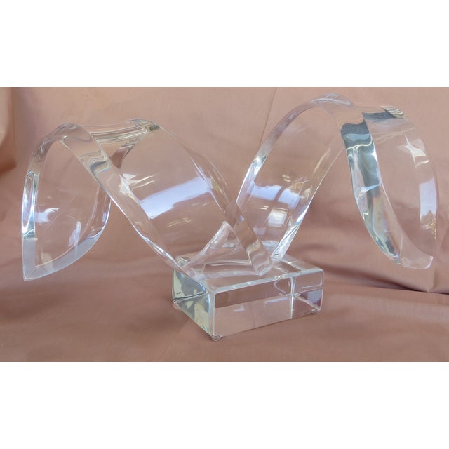 Vintage Lucite Sculpture by Van Teal Chairish