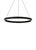 Contemporary Visual Comfort Modern Fiama 24 Suspension LED Black For Sale - Image 3 of 3