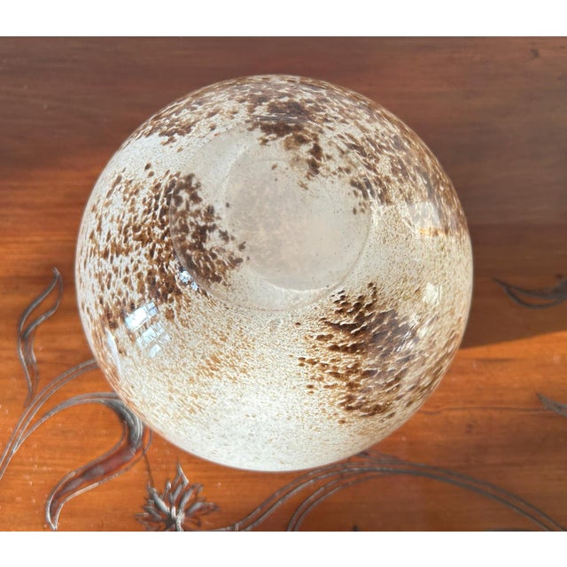 Art Deco Glass Sphere Vase by Legras, 1920s For Sale - Image 9 of 11