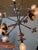 Metal 1970’s Mid-Century Modern Lightolier 12-Light Atomic Chrome & Milk Glass Sputnik Chandelier For Sale - Image 7 of 12