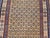 19th Century Persian Kurdish Bidjar Rug, Hand-Knotted Wool, Allover Paisley Pattern, Tan & Burgundy, 4x9 For Sale - Image 14 of 15
