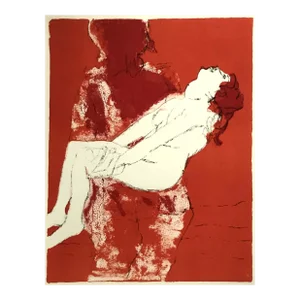 1969 Paul Guiramand Original Lithograph V1-2 Fernand Mourlot