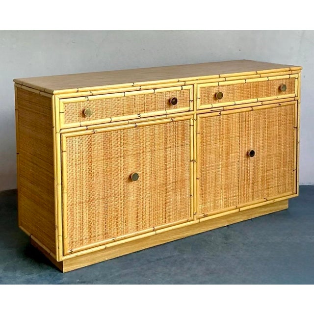 Vintage Boho Bielecky Brothers Credenza For Sale In West Palm - Image 6 of 12