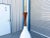 1960s Mid-Century Modern Tall Sculptural Walnut & Ceramic Table Lamp For Sale - Image 4 of 11