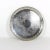 13.5” large vintage round silver plated tray with pierced edge, embossed base and small feet. This has recently been...
