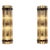 Italian Smoked Murano Glass Wall Sconces in the style of Venini, 1990s, Set of 2 For Sale - Image 16 of 16