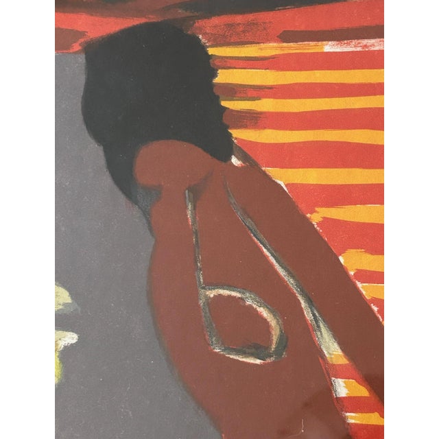 Albert Defossez, Abstract Composition, 1950s, Lithograph, Framed For Sale - Image 9 of 14