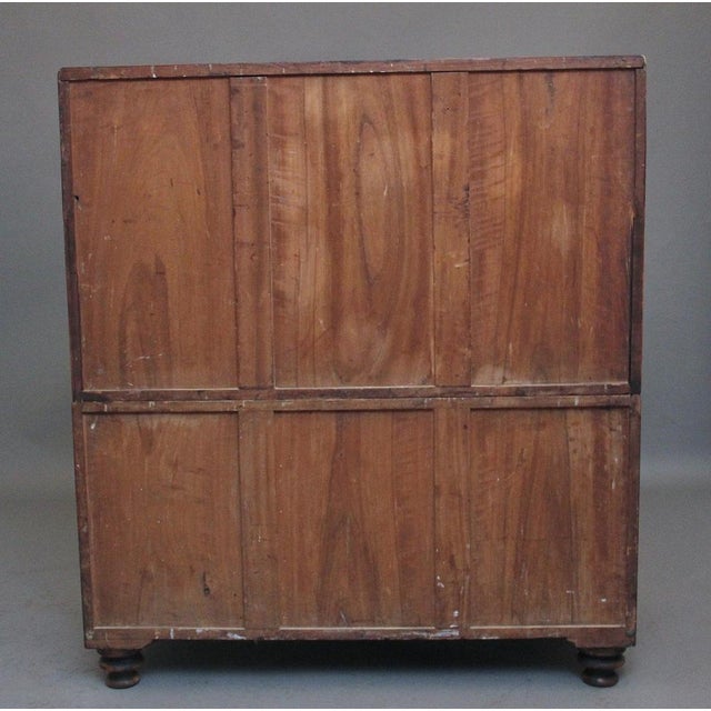 Antique Camphor Wood Secretaire Military Chest, 1840 For Sale - Image 14 of 14