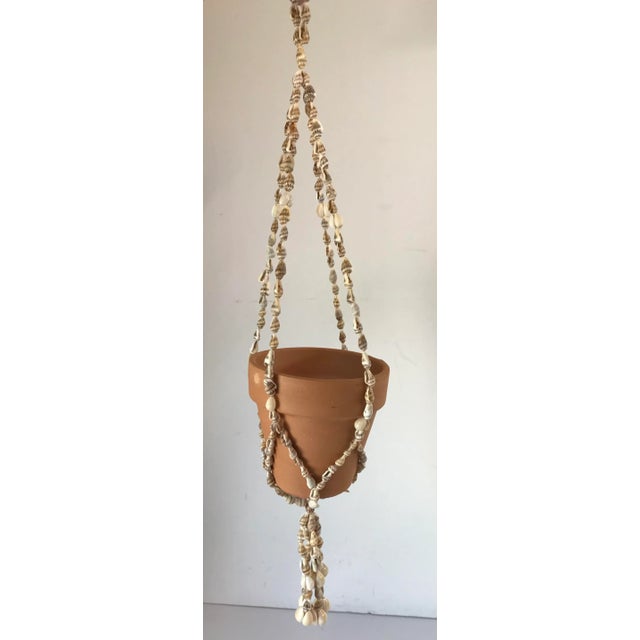 Love these hanging basket planter holders made from shells. I have six available. Price is for one.