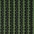SAMPLE - Schumacher X Drusus Tabor Dagger Stripe Fabric In Black On Green For Sale
