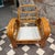 1950’s original Paul Frankl Style Three Strand blonde bamboo lounge chair. No cushion(s). Very good condition smoke free...
