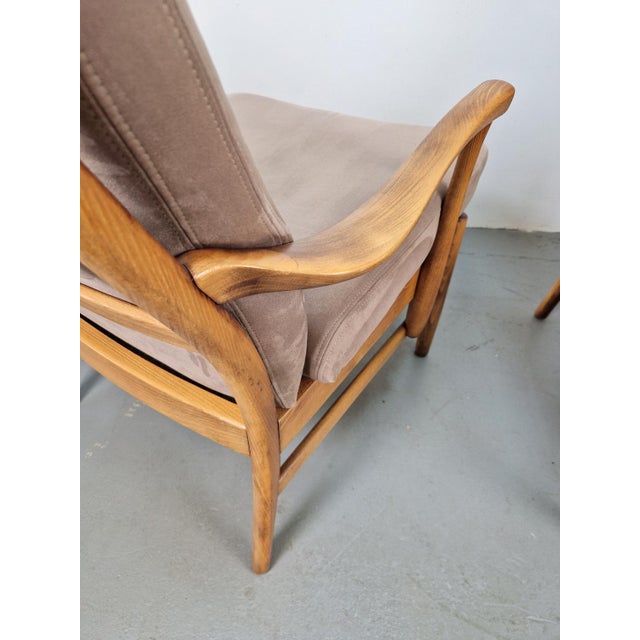 1970s Set of Vintage Beech Armchairs by Farstrup Møbler Casa, 1970s For Sale - Image 5 of 17