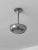 Metal Bauhaus Modernist Suspension Lamp, France, 1930s For Sale - Image 7 of 7
