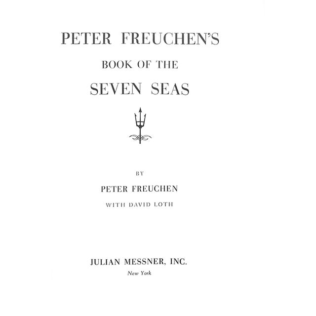 FREUCHEN, Peter with LOTH, David [512] pp. Julian Messner, Inc. Fourth Edition 1958 9 5/8" x 7" Custom leather bound by...